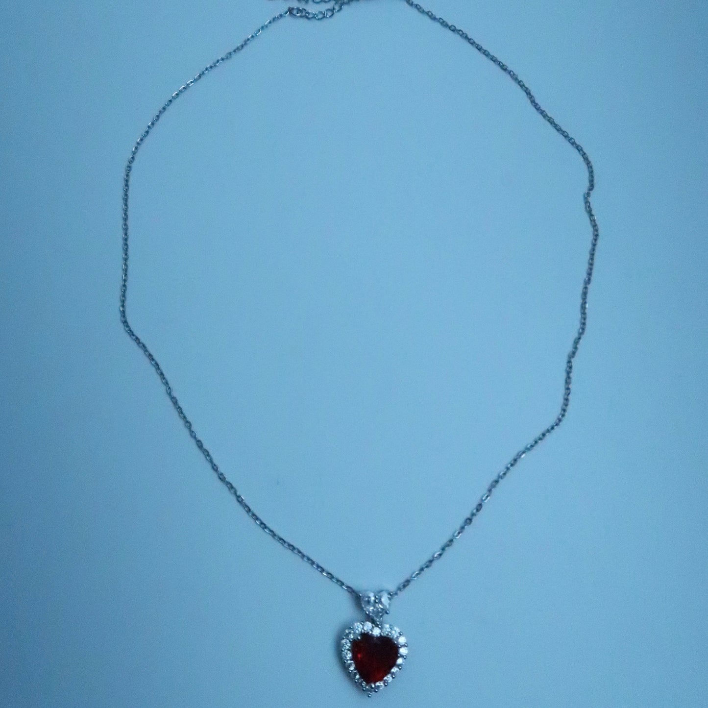 LOSTINCRUSH Crimson Crush Heart Necklace