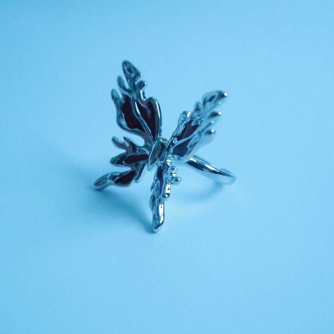 LOSTINCRUSH Red Loner Ring