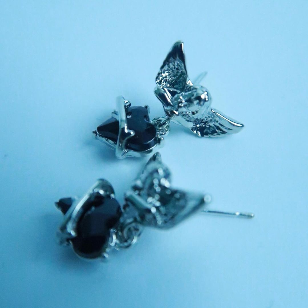 LOSTINCRUSH Dark Angel Earrings