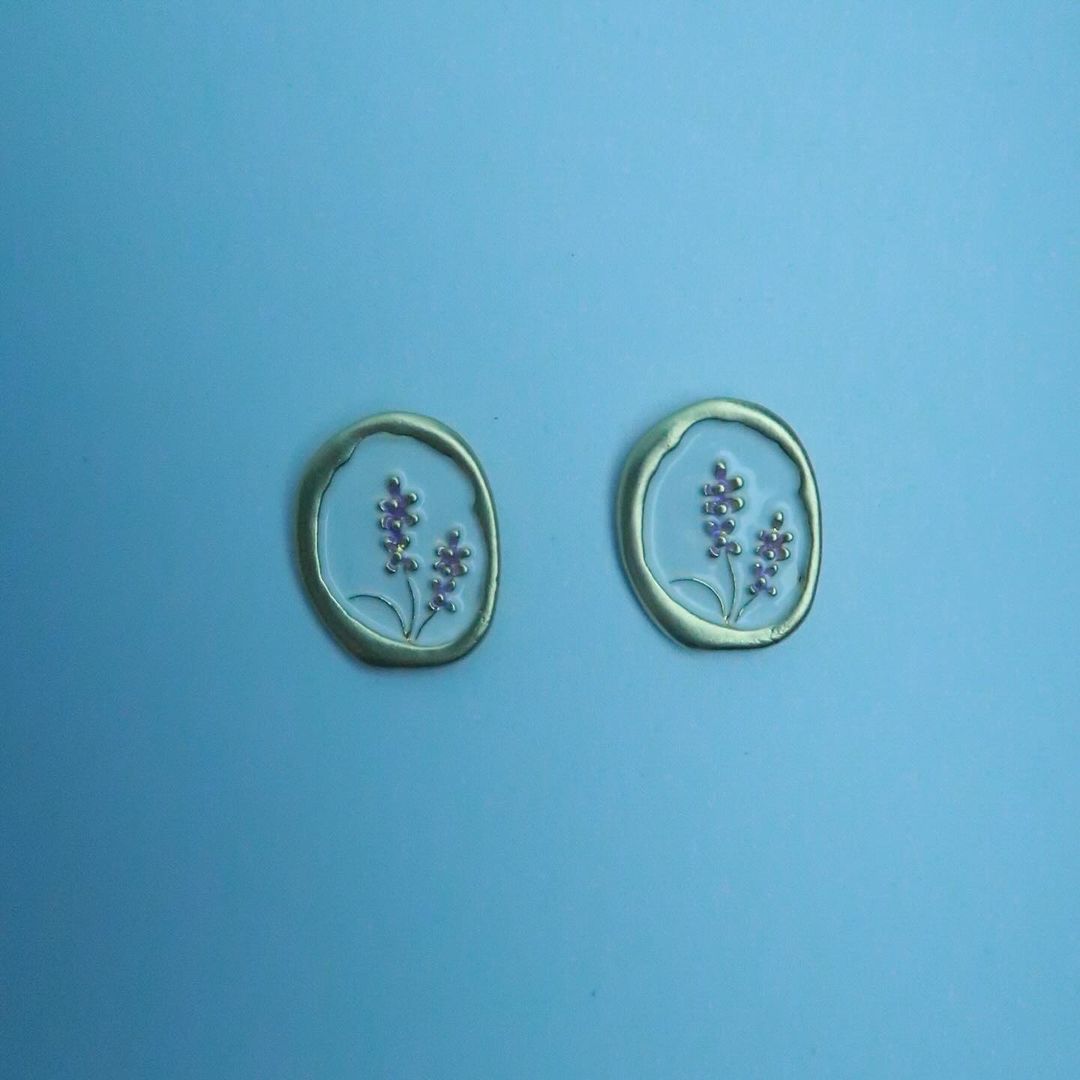 LOSTINCRUSH Lavender Memories Earrings