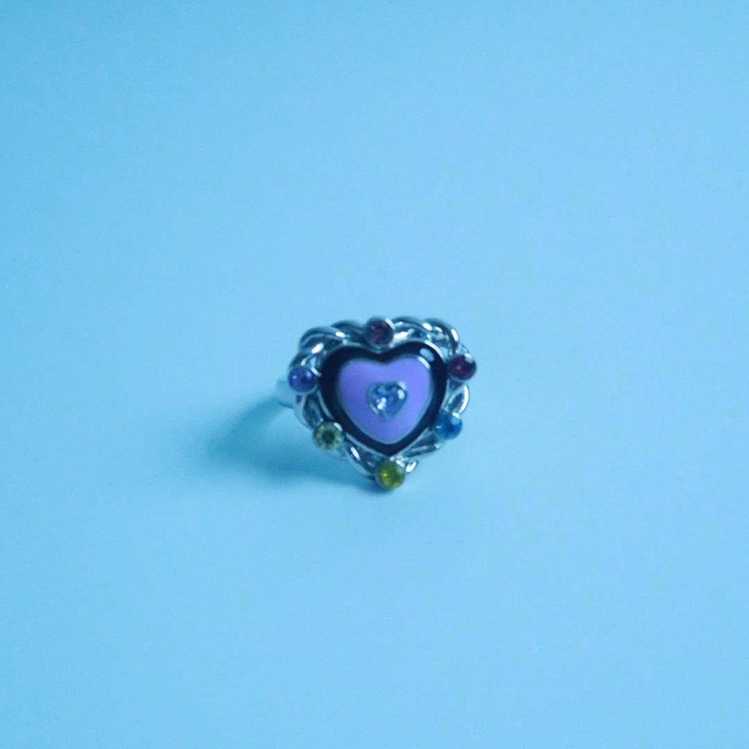 LOSTINCRUSH Princess Heart Ring