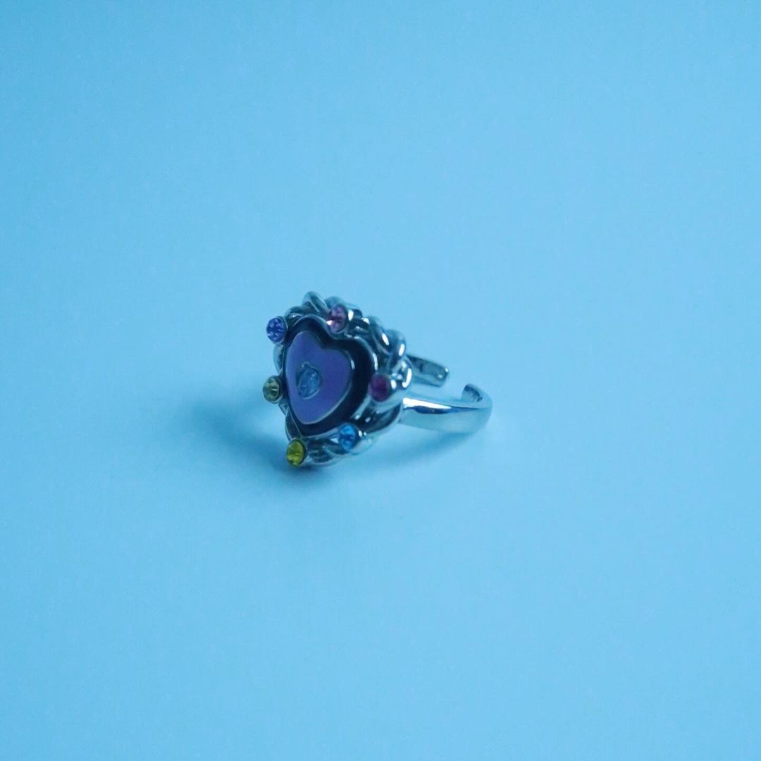 LOSTINCRUSH Princess Heart Ring