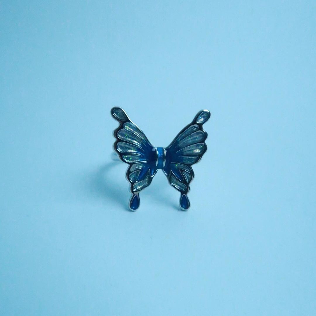 LOSTINCRUSH Mystical Dreamweaver Butterfly Ring
