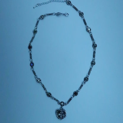 LOSTINCRUSH Gothic Heart Necklace