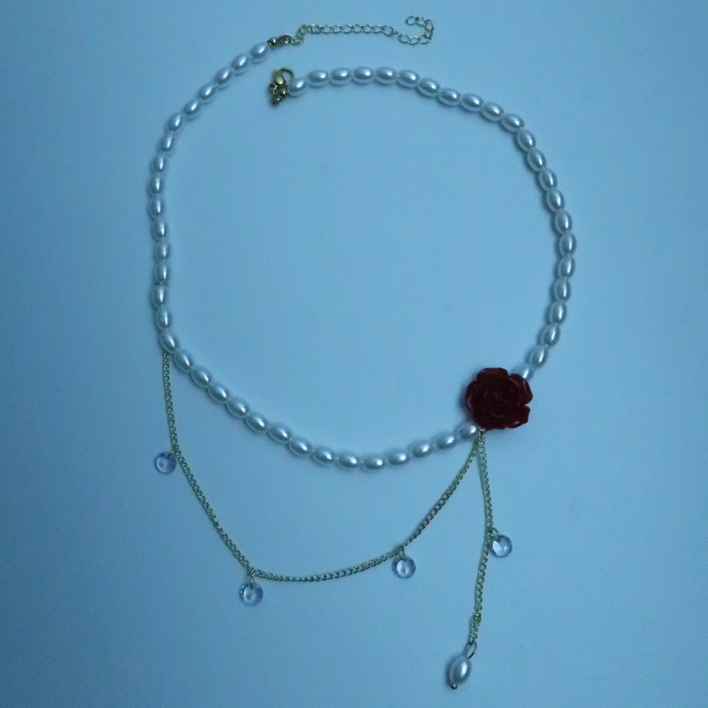 LOSTINCRUSH Lover's Rose Necklace