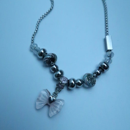 LOSTINCRUSH Pink Romance Necklace