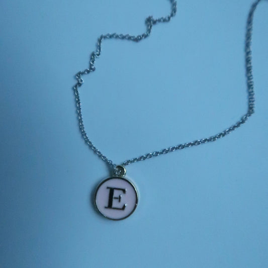 LOSTINCRUSH Customized PINK Letter Necklace (1 letter)
