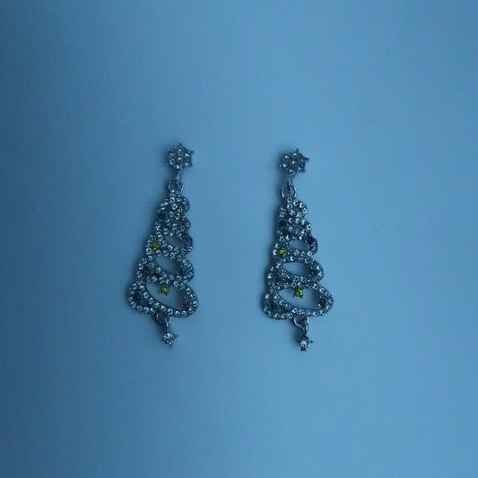 LOSTINCRUSH Christmas Tree Earrings