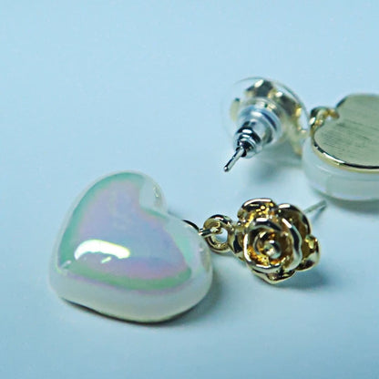 LOSTINCRUSH Rosy Love Earrings