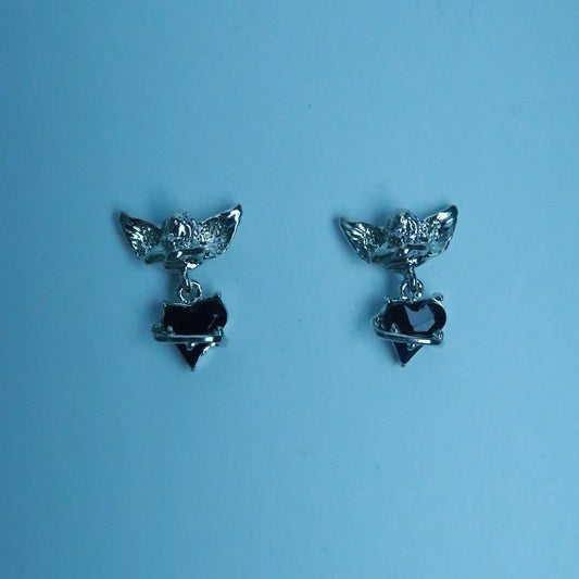 LOSTINCRUSH Dark Angel Earrings