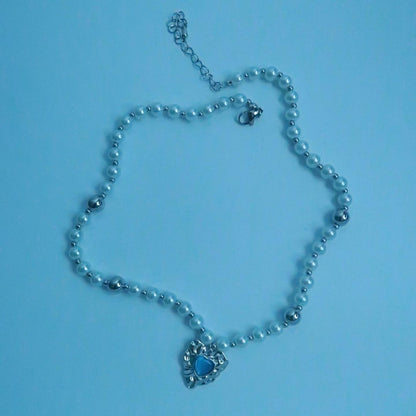 LOSTINCRUSH Tidal Heart Necklace