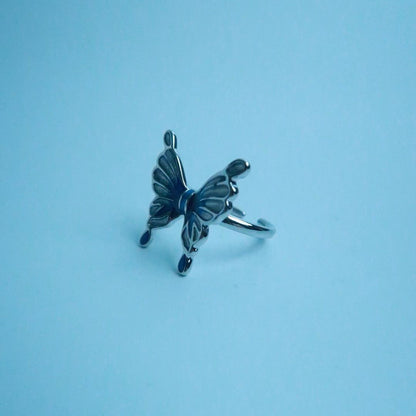 LOSTINCRUSH Mystical Dreamweaver Butterfly Ring