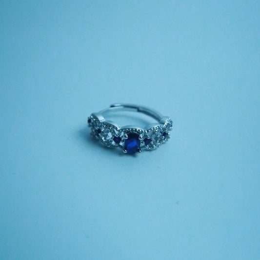 LOSTINCRUSH Sapphire Vision Ring