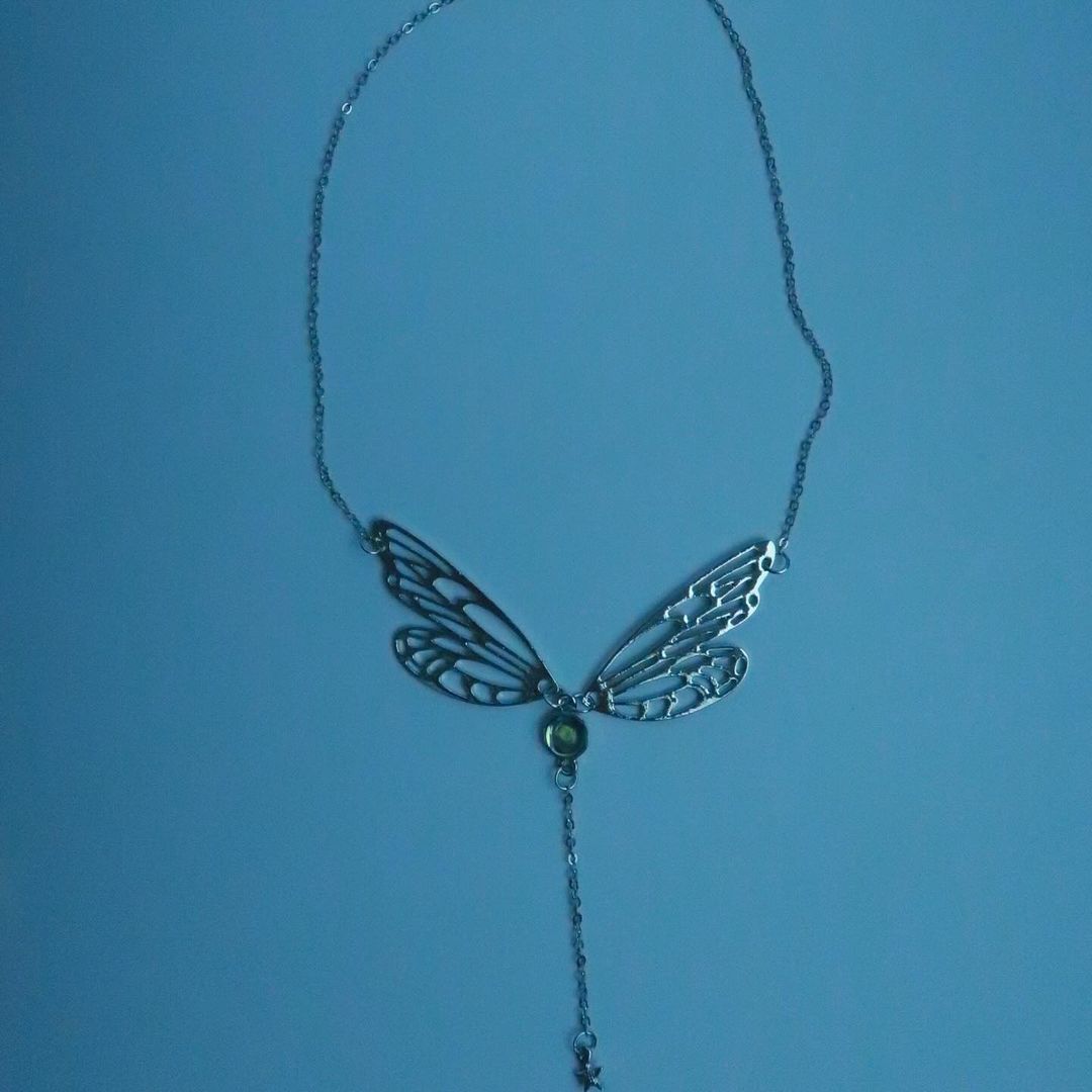 LOSTINCRUSH Butterfly Fairy Necklace