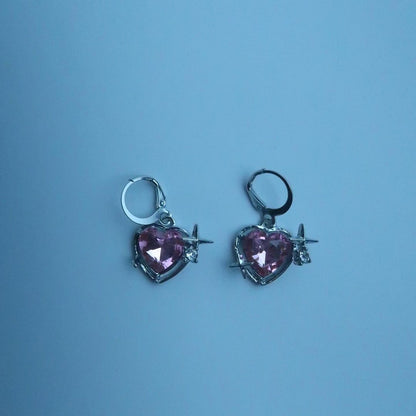 LOSTINCRUSH Blush Heart Dream Earrings