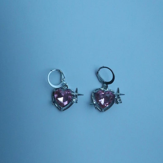 LOSTINCRUSH Blush Heart Dream Earrings
