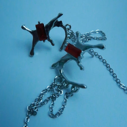 LOSTINCRUSH Lava Pulse Earrings