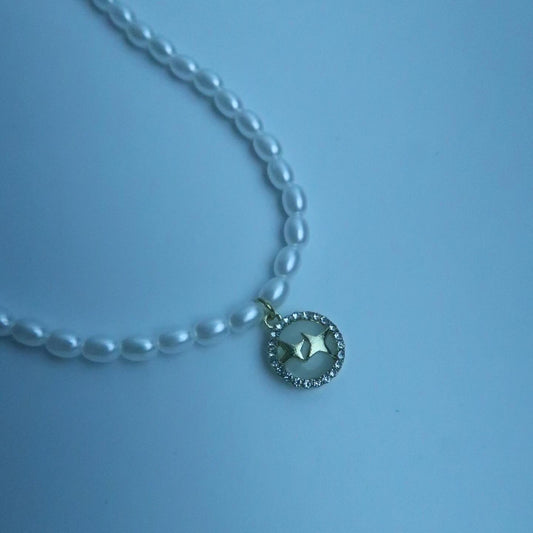 LOSTINCRUSH Star Twins Necklace