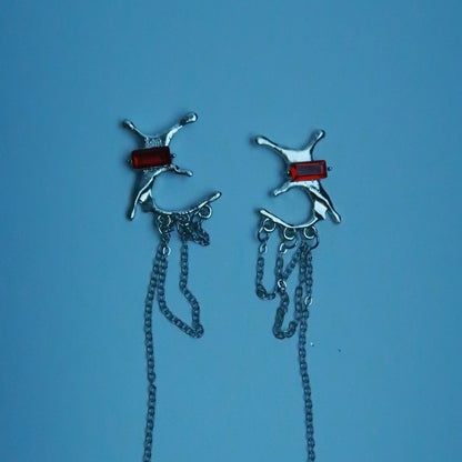 LOSTINCRUSH Lava Pulse Earrings