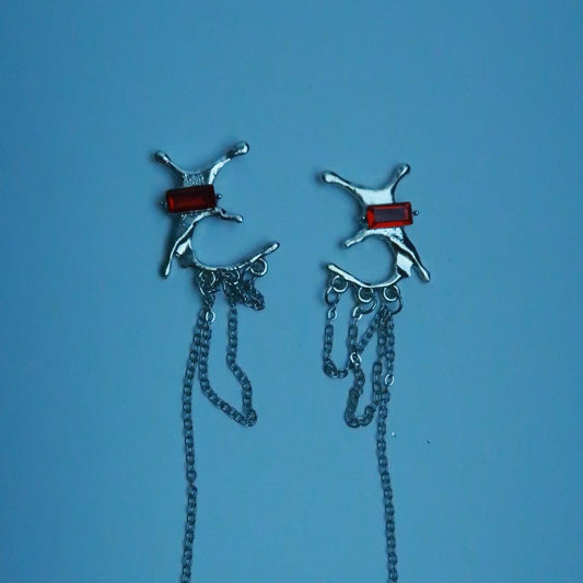 LOSTINCRUSH Lava Pulse Earrings